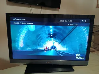 Televisión Sony Bravia Negra