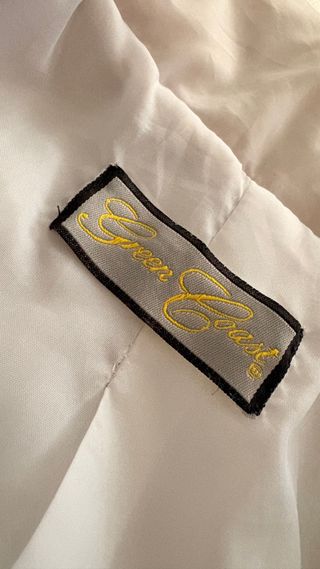 Cazadora acolchada vintage deportiva