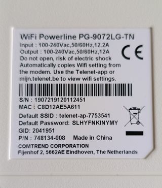 Pack PLC Powerline Wifi 5.0GHz y 2.4GHz