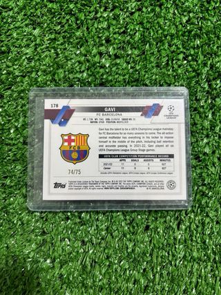 Gavi Future Stars /75 Topps Chrome UCC