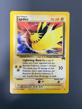 Cartas Pokémon Moltres, Articuno, Zapdos Original