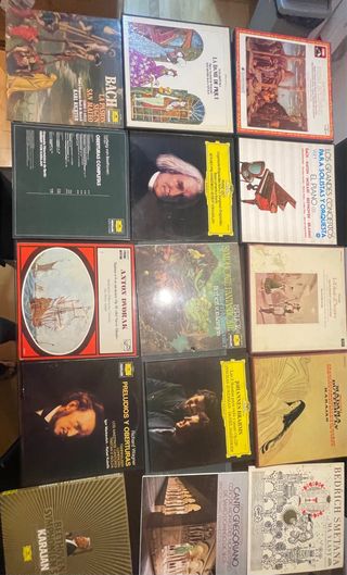 Lote Vinilos Clásica: Bach, Beethoven, Mozart