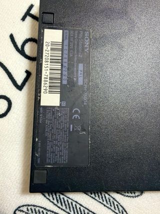 Consola PlayStation 2 Slim Negra