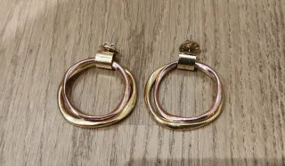 Pendientes Bimba y Lola Aro Bicolor