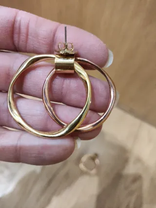 Pendientes Bimba y Lola Aro Bicolor