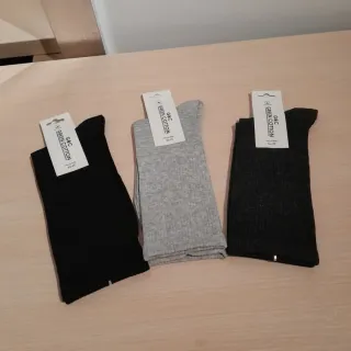 Pack 3 pares calcetines altos Hombre