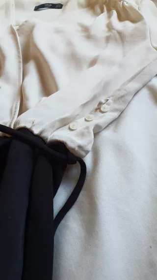 Vestido Mango bicolor Talla S