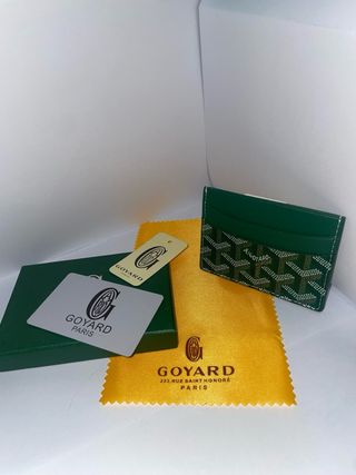 Billetera Goyard Verde