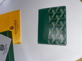 Billetera Goyard Verde