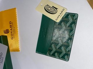 Billetera Goyard Verde
