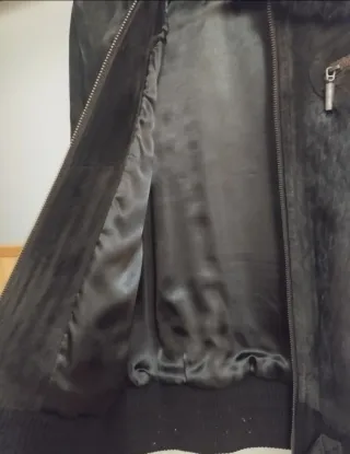 Chaqueta Piel Marrón Conejo