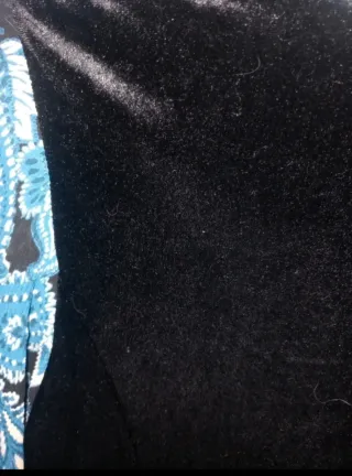 Vestido Zara Terciopelo y Gasa Talla S