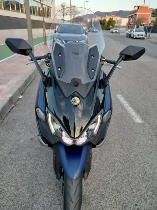 Maxiscooter SYM 500cc Azul