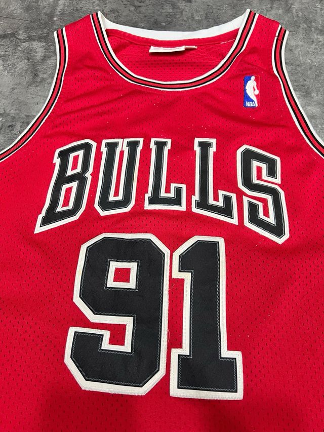 Camiseta Chicago Bulls Dennis Rodman 91