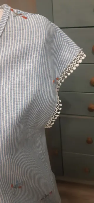 Blusa Mulaya Rayas Flores