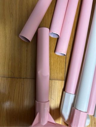 Perchero infantil rosa nuevo