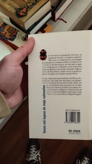Veinte mil leguas de viaje submarino libro