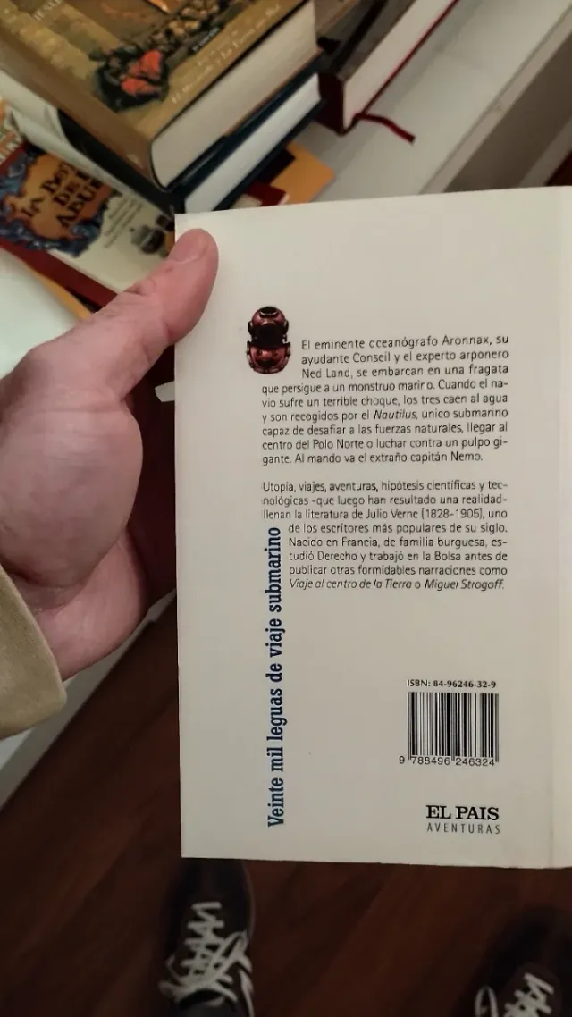 Veinte mil leguas de viaje submarino libro