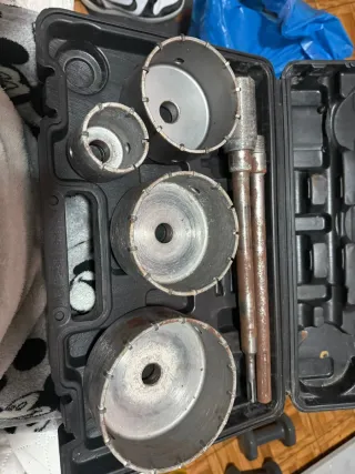 Maletín negro para herramientas