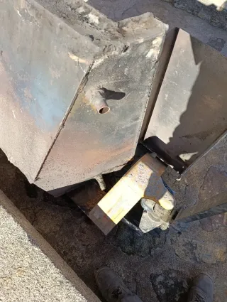 Hidroestufa de leña casera