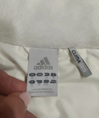 Chaqueta plumón  Adidas Talla 42 color crema