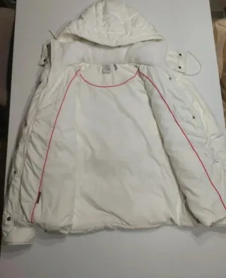 Chaqueta plumón  Adidas Talla 42 color crema