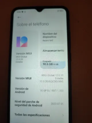 Xiaomi Redmi 9 in nero