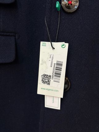 Abrigo El Ganso Azul Talla L