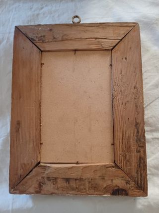 Espejo antiguo marco dorado