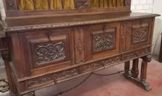 Mueble antiguo madera venta en mano en BURGOS