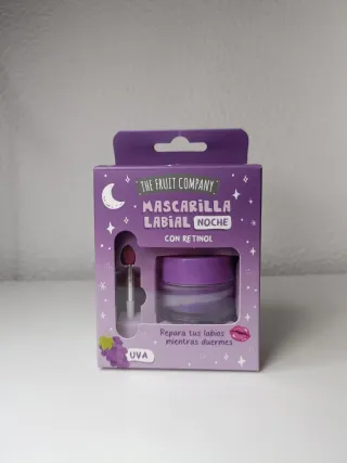 Mascarilla Labial Noche The Fruit Company Uva