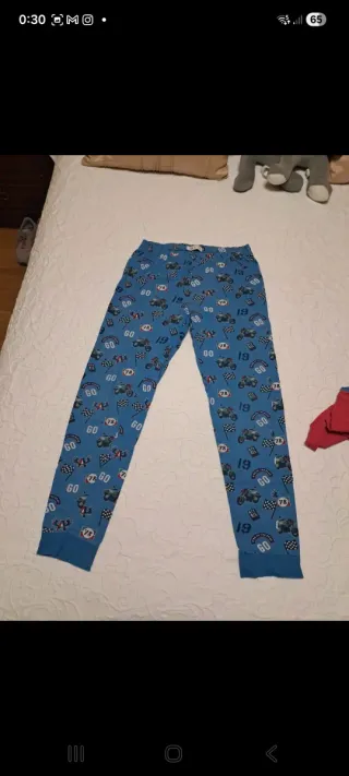 Pijama niño moto