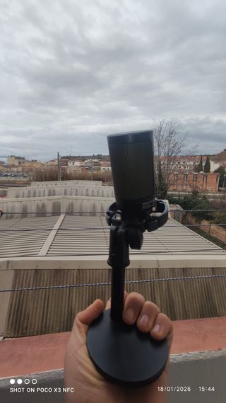 Micrófono Nor-tec Streaming LED