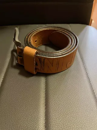 Cintura Armani Jeans Pelle 85/100