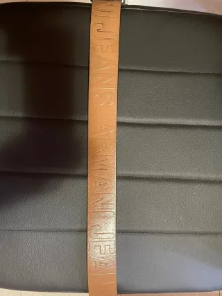 Cintura Armani Jeans Pelle 85/100