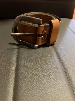 Cintura Armani Jeans Pelle 85/100