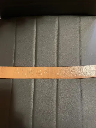 Cintura Armani Jeans Pelle 85/100