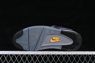Air Jordan 4 Retro Lakers Morado Amarillo