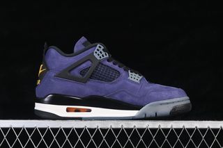 Air Jordan 4 Retro Lakers Morado Amarillo