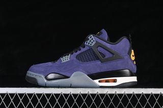 Air Jordan 4 Retro Lakers Morado Amarillo