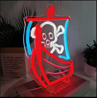 Lampada Neon Led "GALEONE PIRATA"