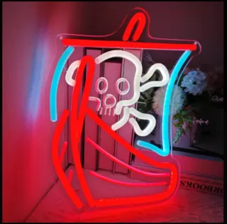 Lampada Neon Led "GALEONE PIRATA"