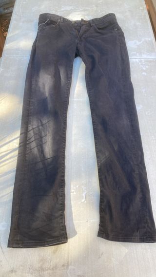 Pantalón vaquero Massimo Dutti negro T.30