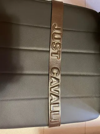 Cintura Uomo Just Cavalli Pelle Marrone 90/105