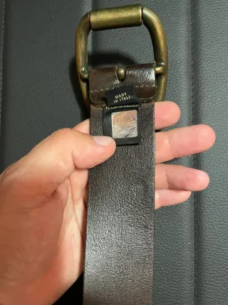 Cintura Uomo Just Cavalli Pelle Marrone 90/105