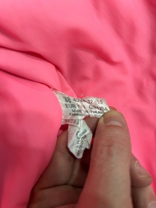 Chaqueta Snow Ski Luhta Vintage 90s Fluorish Neón