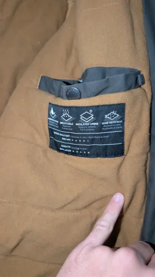 Chaqueta Volcom Hernan Talla S Hombre