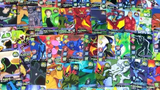 Lote de cartas Ben 10 de Alien Force