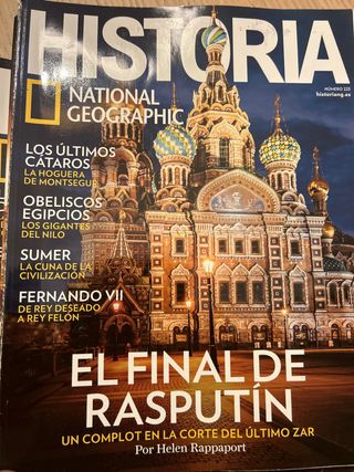 Pack revistas historia National Geographic