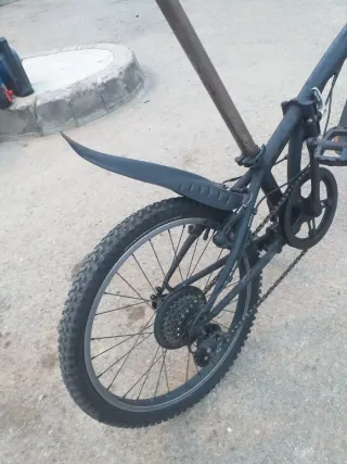 Bicicleta urbana Plegable Negra